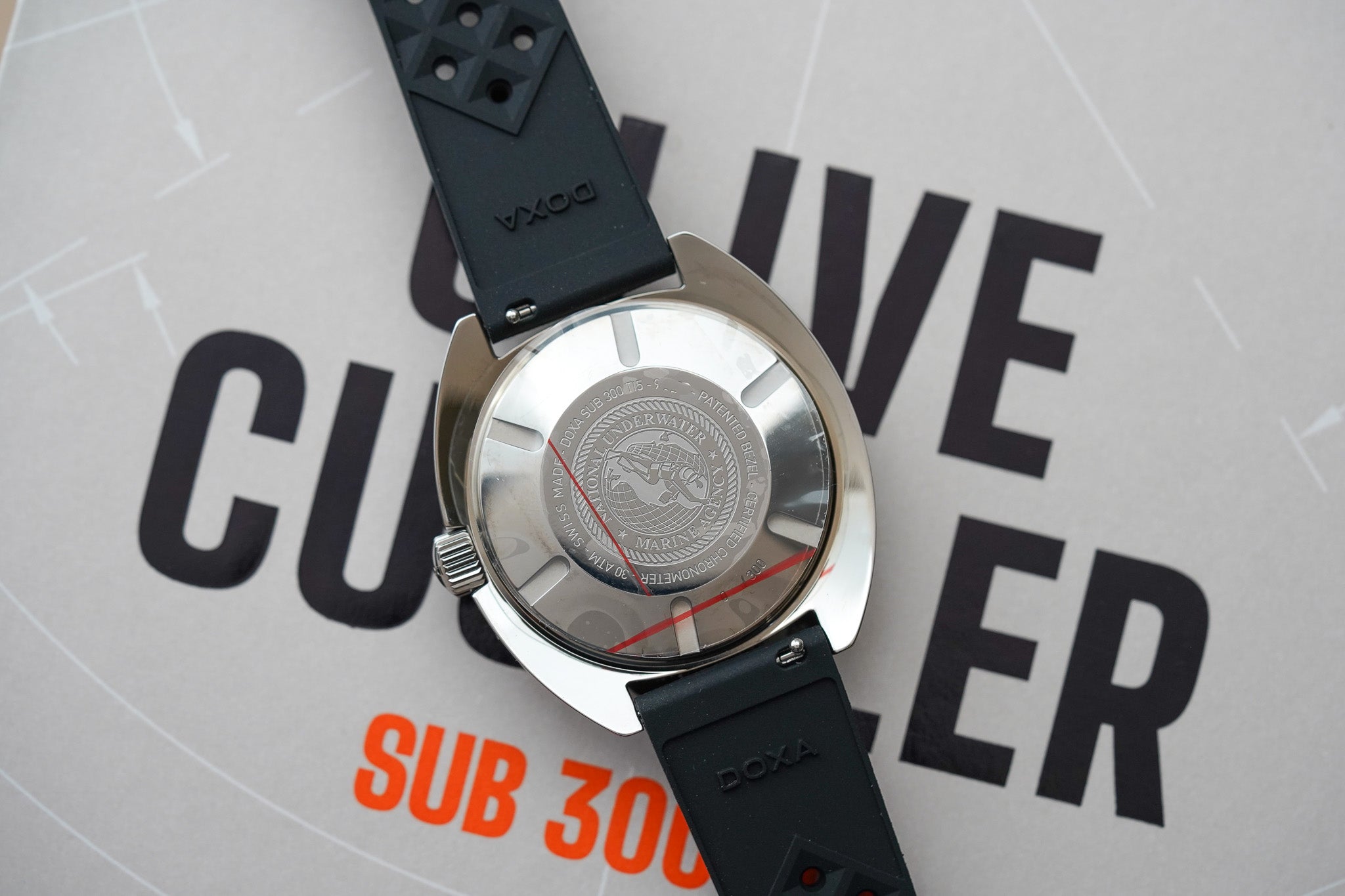Doxa SUB 300 TI5 Clive Cussler Limited Edition 823.50.121.20-SE14