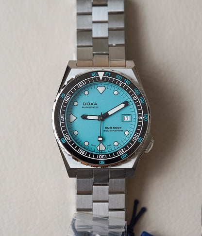 Doxa SUB 600T Aquamarine Ceramic Inlay 861.10.241.10