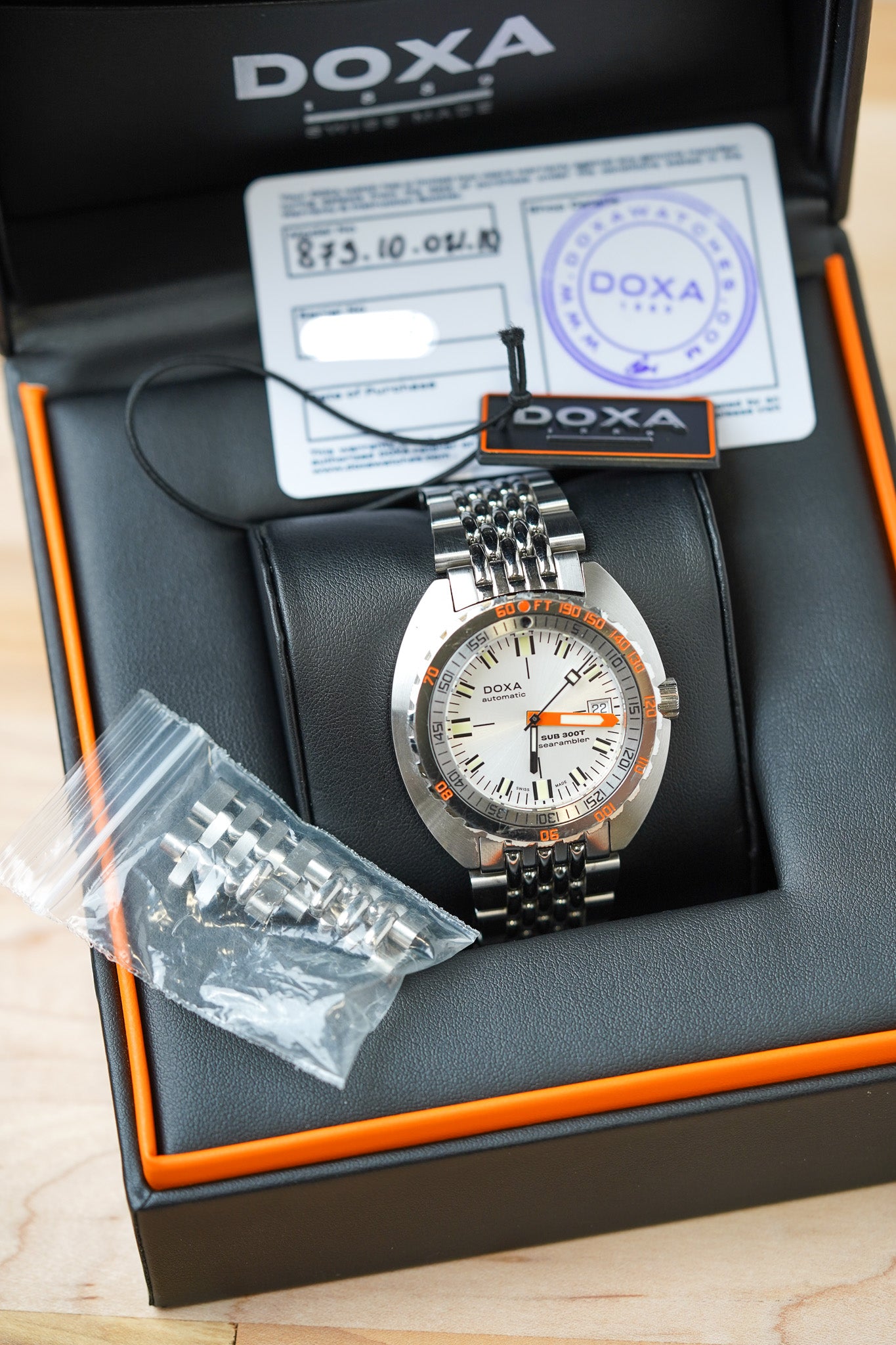 Doxa Sub 300T Searambler 50th Anniversary 879.10.021.10