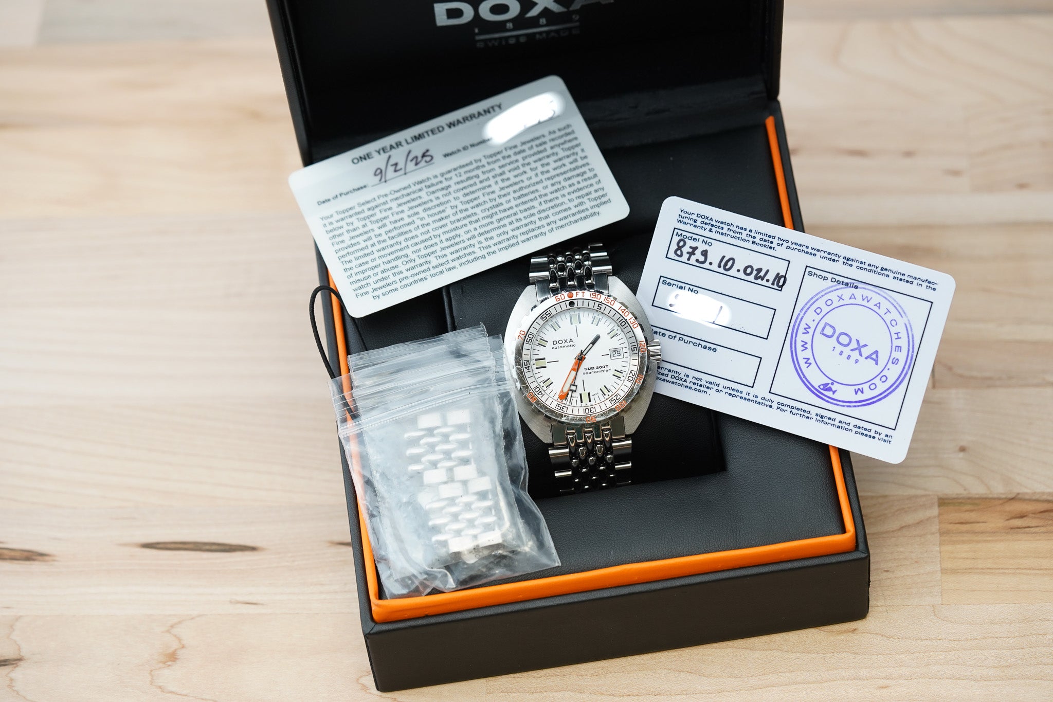Doxa Sub 300T Searambler 50th Anniversary 879.10.021.10