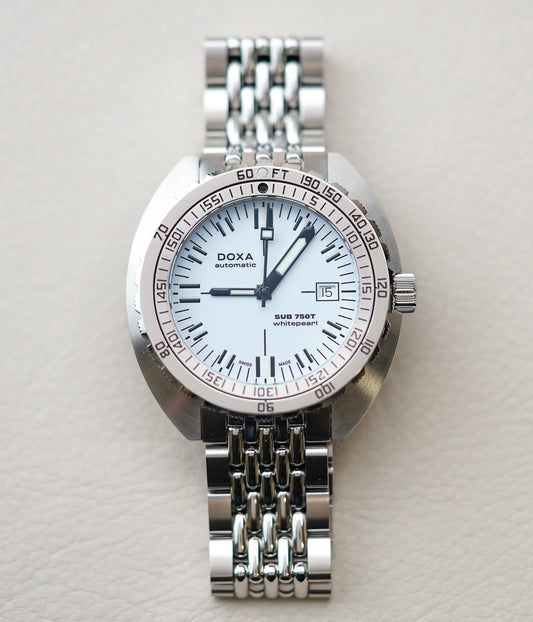 Doxa Sub 750T Whitepearl 825.10.011.10 BOR