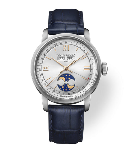 (Pre-Order) Favre Leuba 1737 Triple Calendar Silver 00.20501.108.16.105