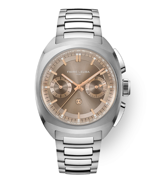 Favre Leuba Chief Chronograph Beige 00.20101.113.08.200