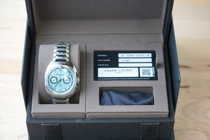 Favre Leuba Chief Chronograph Ice Blue 00.20101.113.04.200
