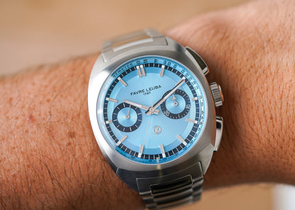 Favre Leuba Chief Chronograph Ice Blue 00.20101.113.04.200