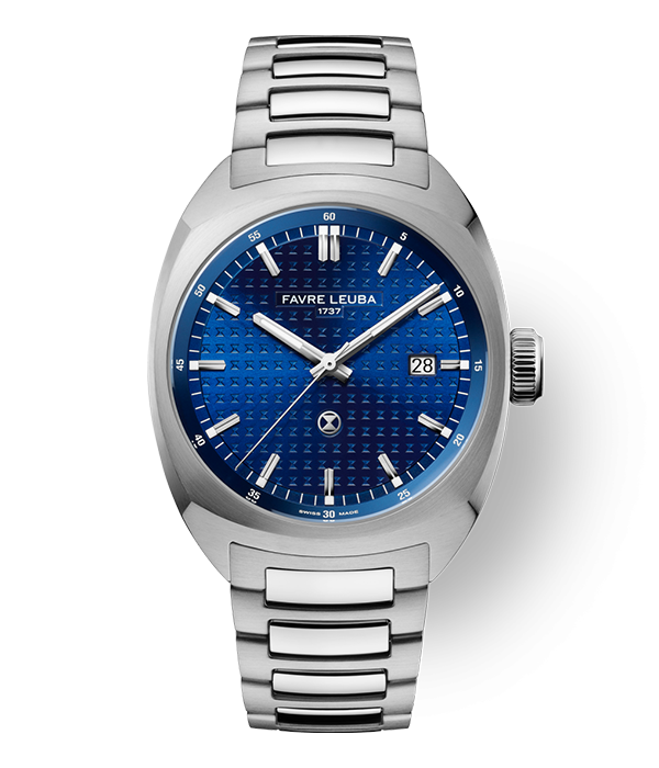 Favre Leuba Chief Date Blue 00.20102.102.02.200