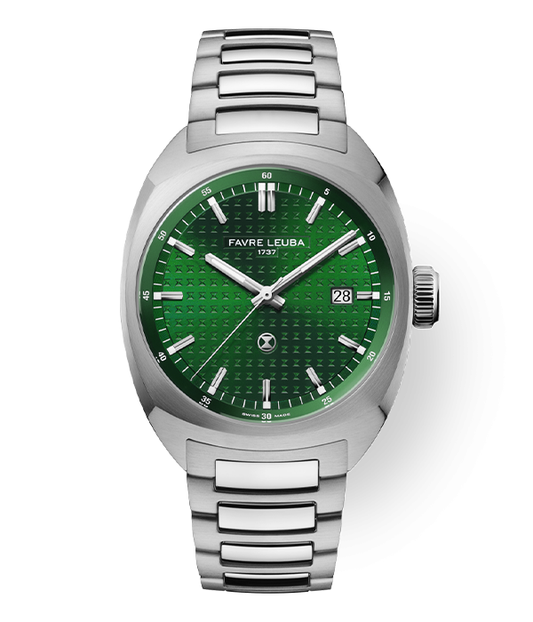 Favre Leuba Chief Date Green 00.20102.102.03.200