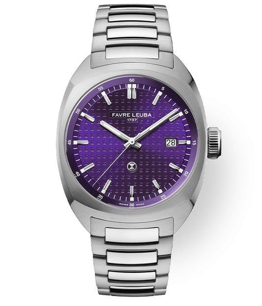 Favre Leuba Chief Date Purple 00.20102.102.07.200