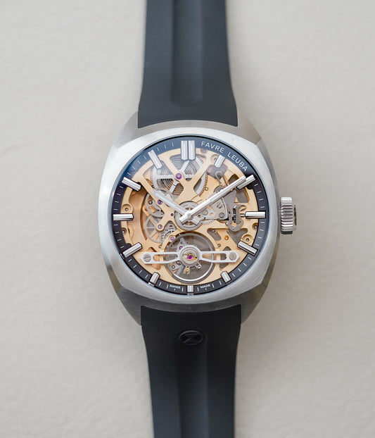 Favre Leuba Chief Skeleton Black 00.20105.103.01.301
