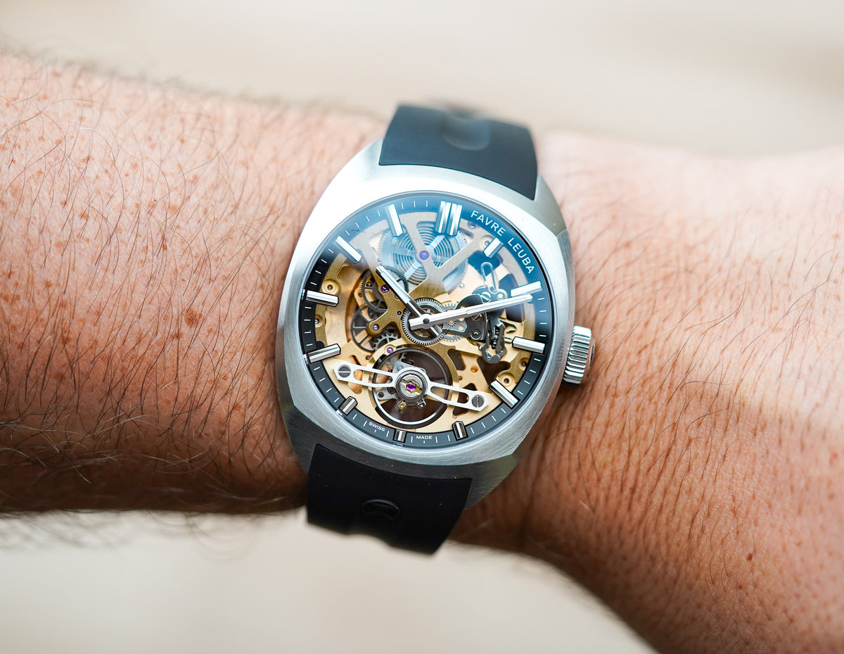 Favre Leuba Chief Skeleton Black 00.20105.103.01.301