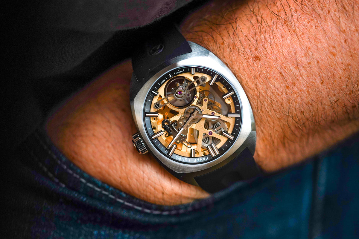 Favre Leuba Chief Skeleton Black 00.20105.103.01.301