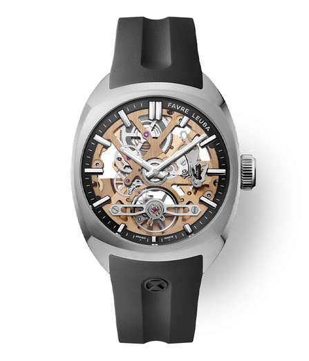 Favre Leuba Chief Skeleton Black 00.20105.103.01.301