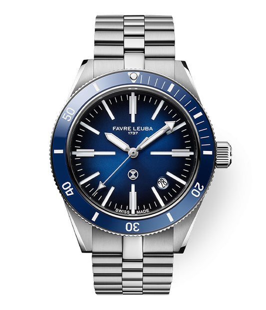 Favre Leuba Deep Raider Renaissance Blue 00.20308.101.02.200
