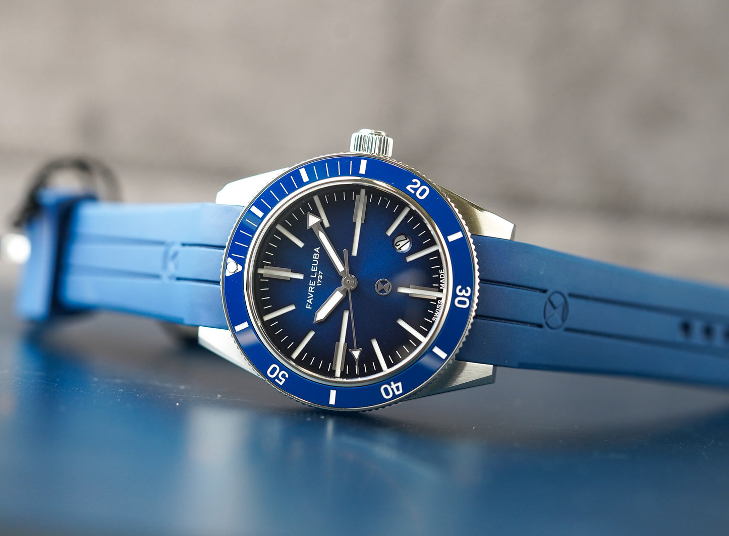 Favre Leuba Deep Raider Renaissance Blue 00.20308.101.02.302