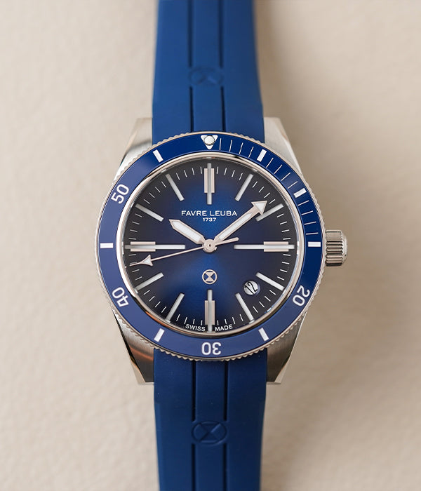 Favre Leuba Deep Raider Renaissance Blue 00.20308.101.02.302
