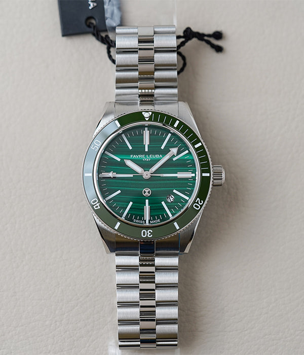 Favre Leuba Deep Raider Renaissance Malachite 00.20308.101.51.200