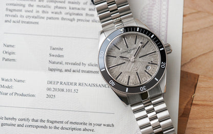 Favre Leuba Deep Raider Renaissance Meteorite 00.20308.101.52.200