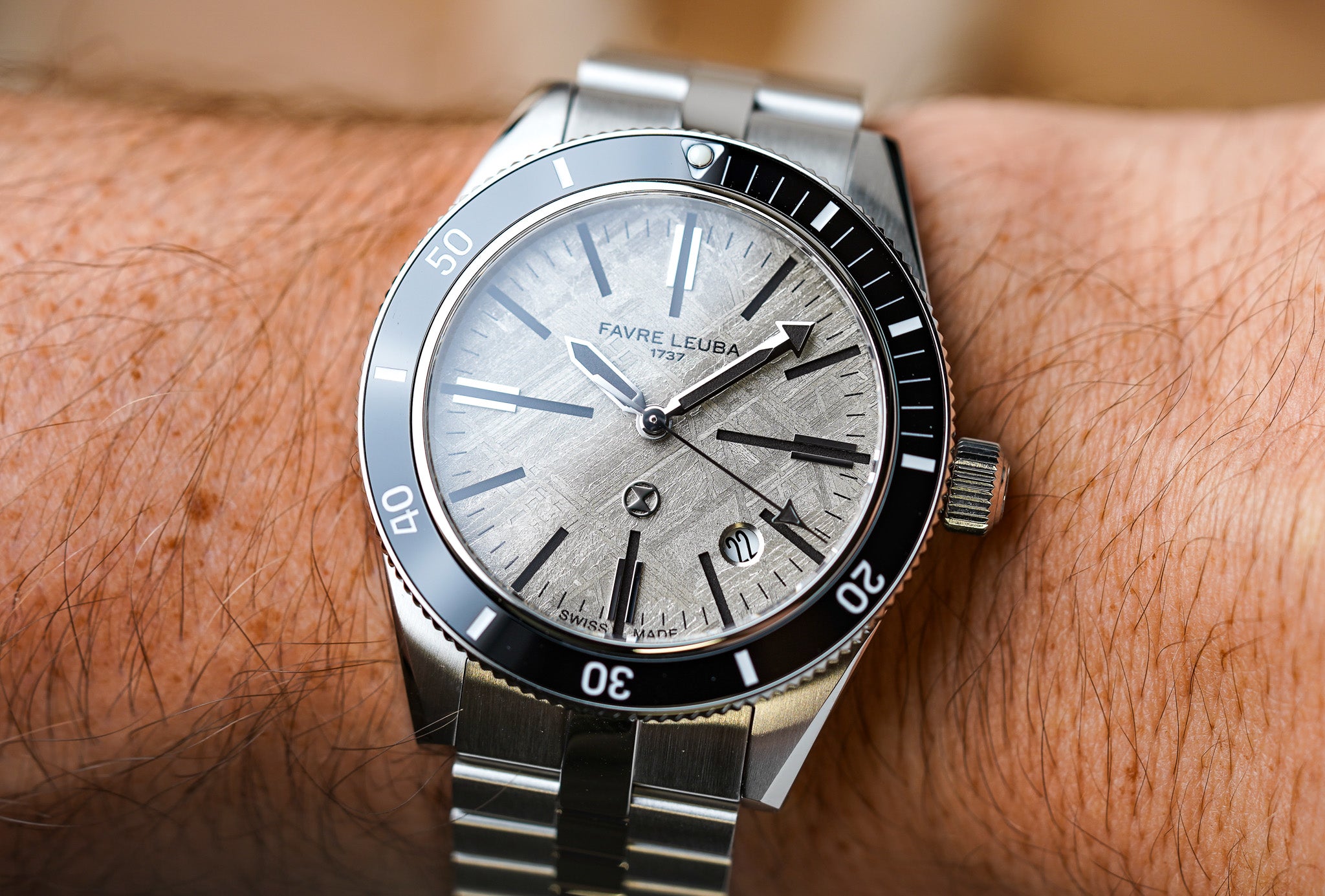 Favre Leuba Deep Raider Renaissance Meteorite 00.20308.101.52.200