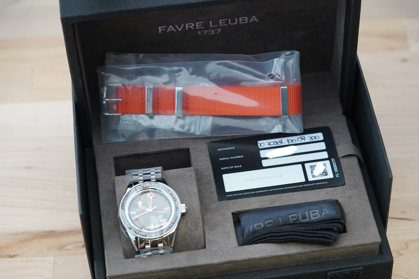 Favre Leuba Deep Raider Revival Orange 00.20307.100.09.200