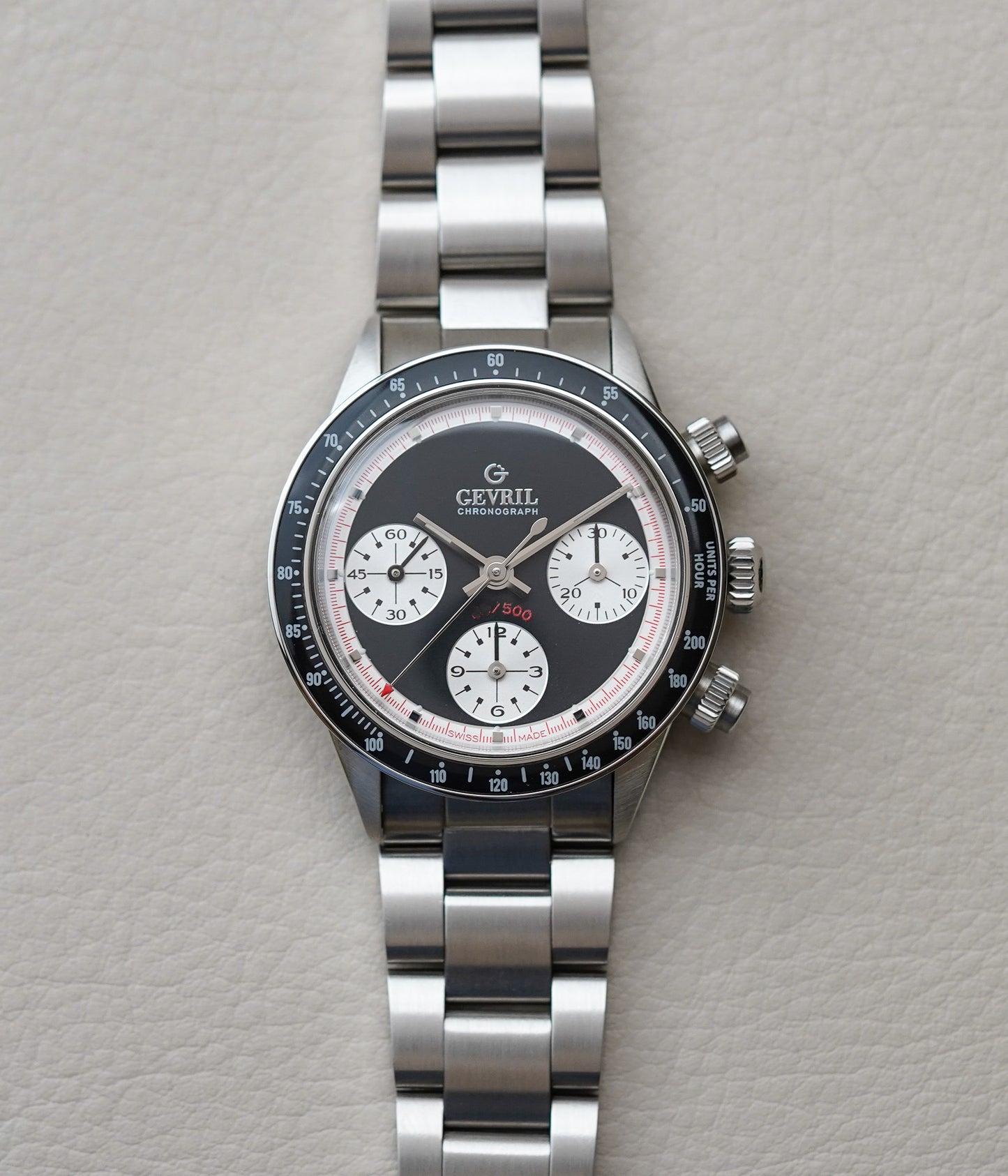 Gevril Tribeca ‘Paul Newman’ Chronograph Panda Limited Edition