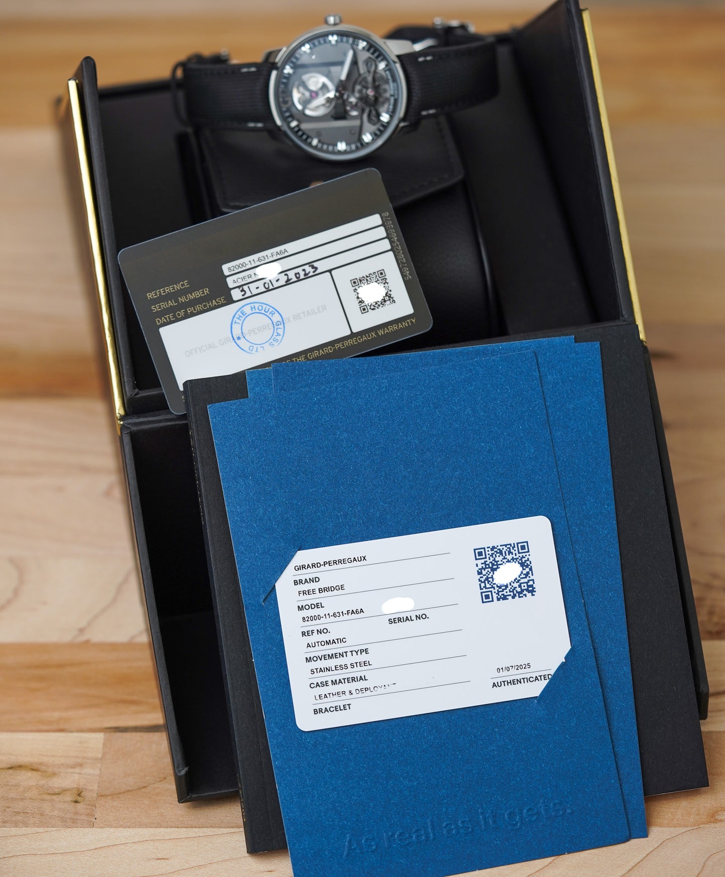 Girard Perregaux Bridges Free Bridge 82000-11-631-FA6A