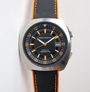 1970's Girard Perregaux Super Compressor Diver Gyromatic 4057