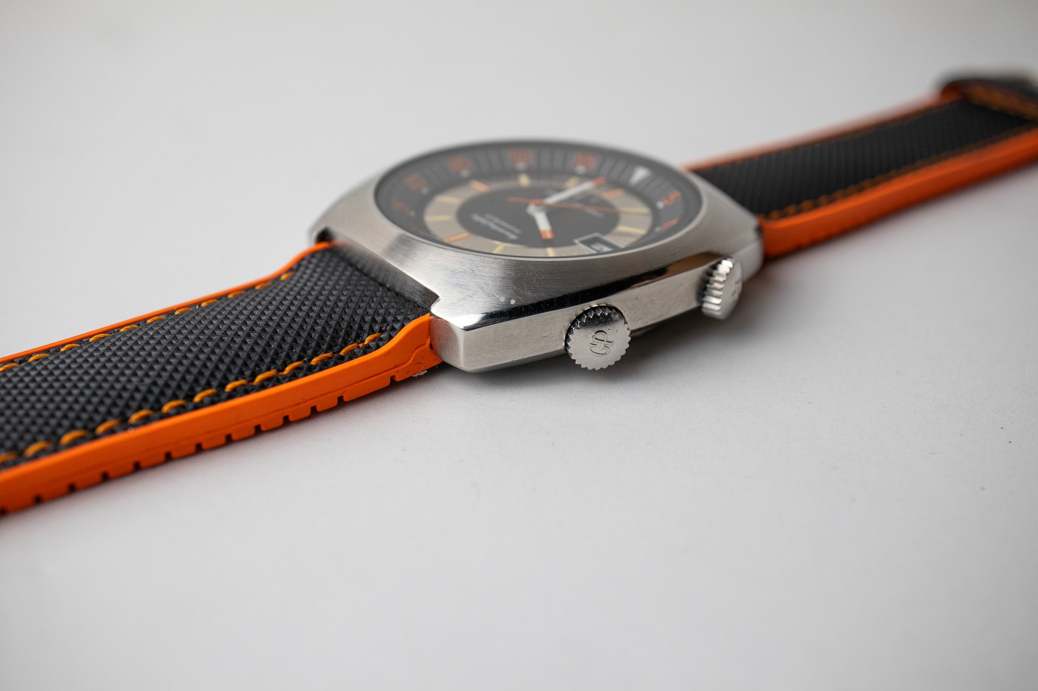 1970's Girard Perregaux Super Compressor Diver Gyromatic 4057