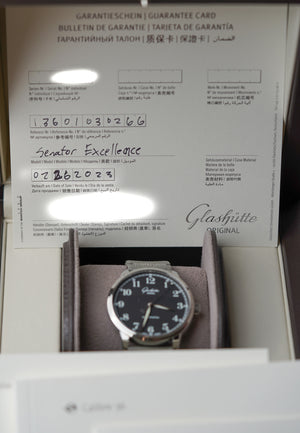 Glashutte Original Senator Excellence 1-36-01-03-02-66 Black