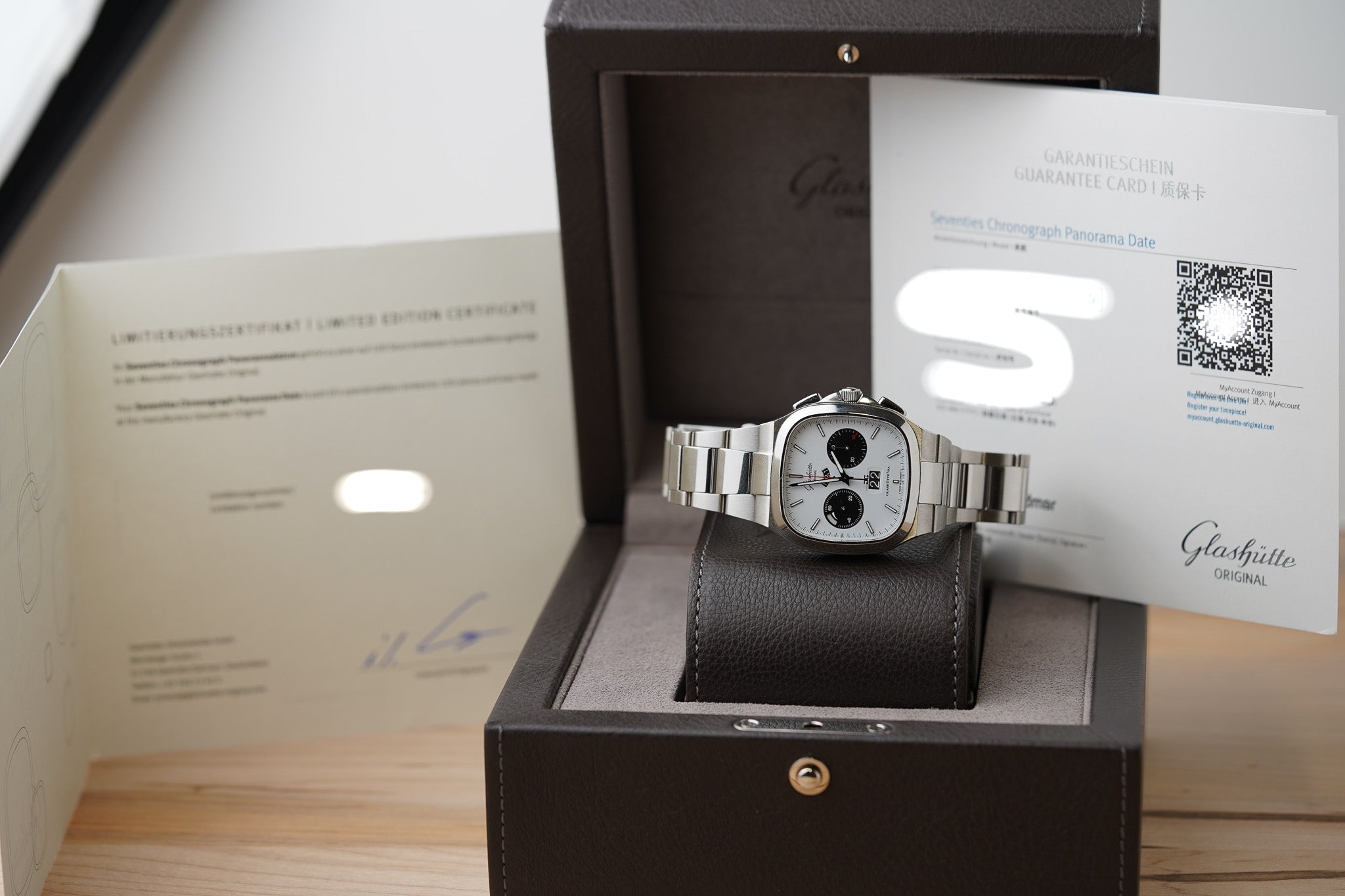 Glashutte Original Seventies 'X' Chronograph Limited Edition 1-37-02-18-02-70
