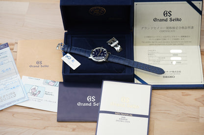 Grand Seiko Elegance GMT Blue SBGM031