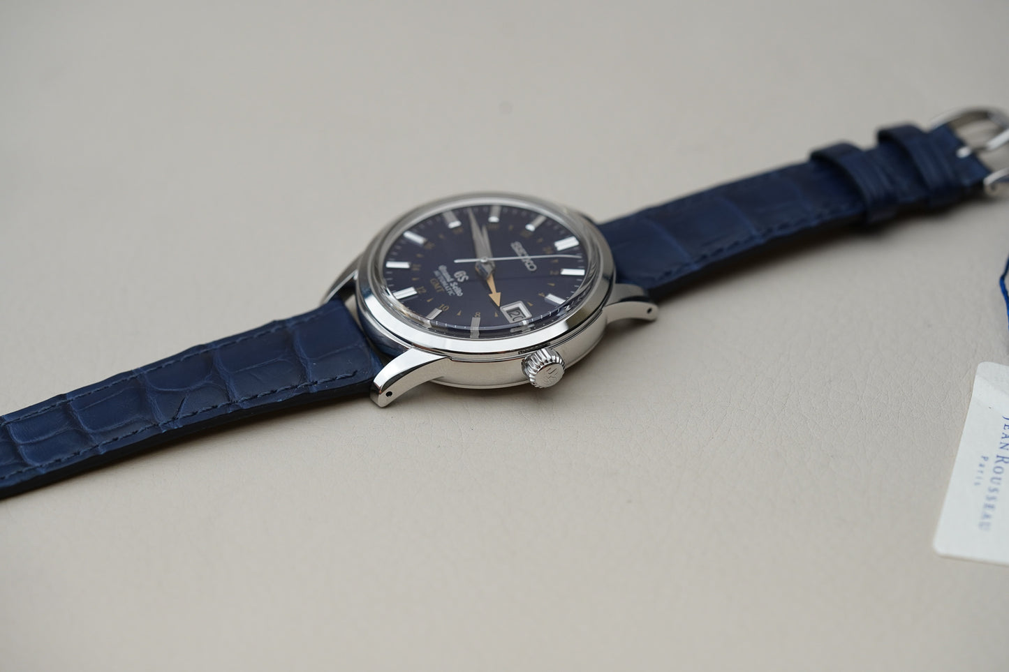 Grand Seiko Elegance GMT Blue SBGM031