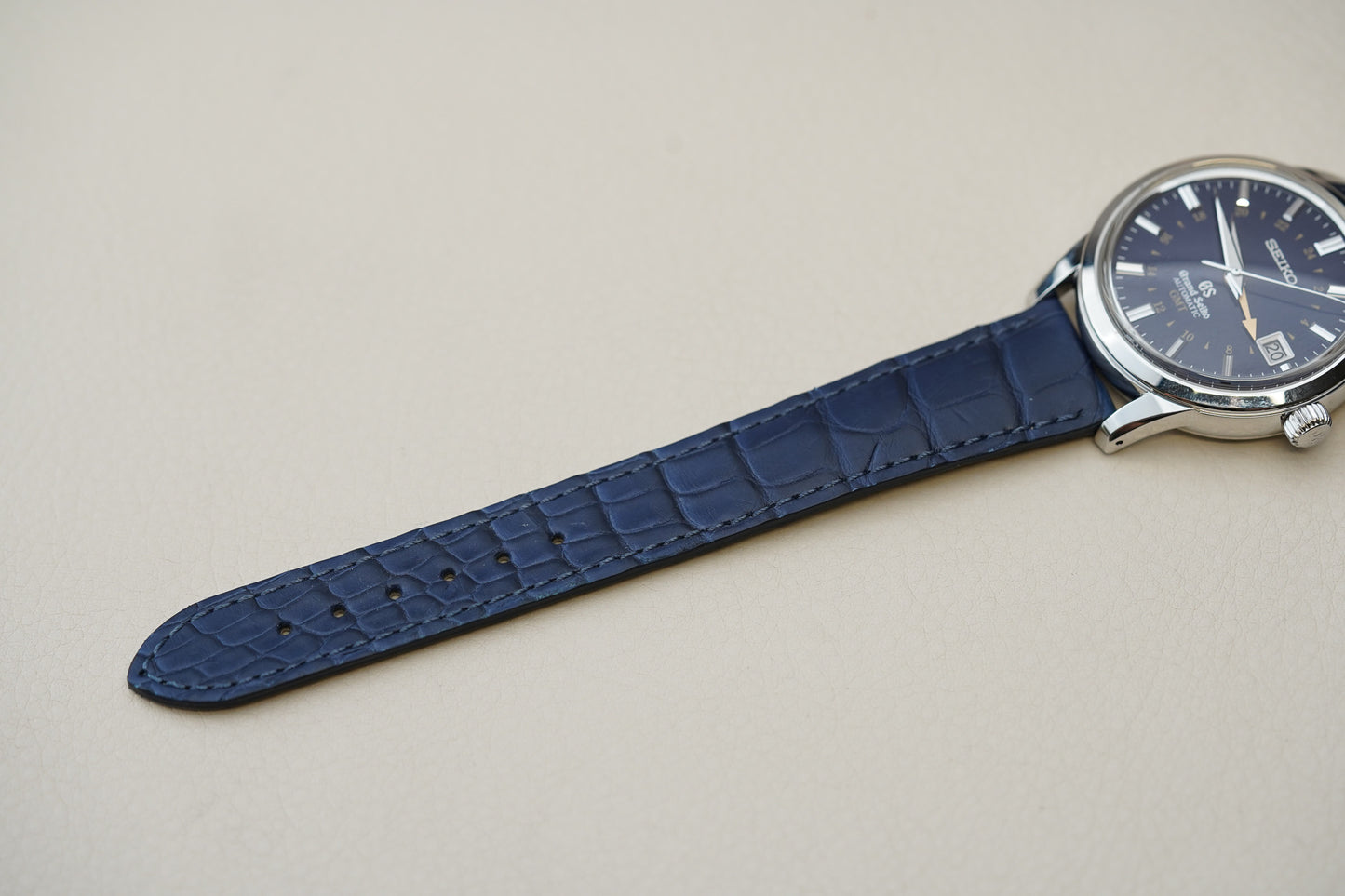 Grand Seiko Elegance GMT Blue SBGM031