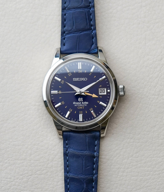 Grand Seiko Elegance GMT Blue SBGM031