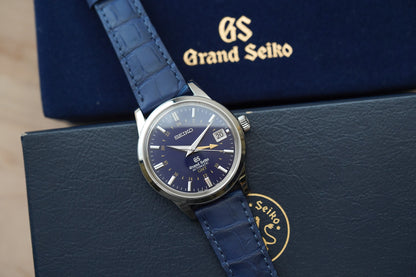 Grand Seiko Elegance GMT Blue SBGM031