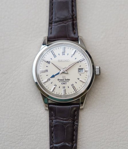Grand Seiko Elegance GMT Ivory SBGM003
