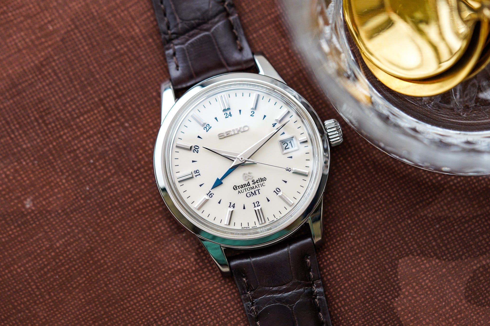 Grand Seiko Elegance GMT Ivory SBGM003