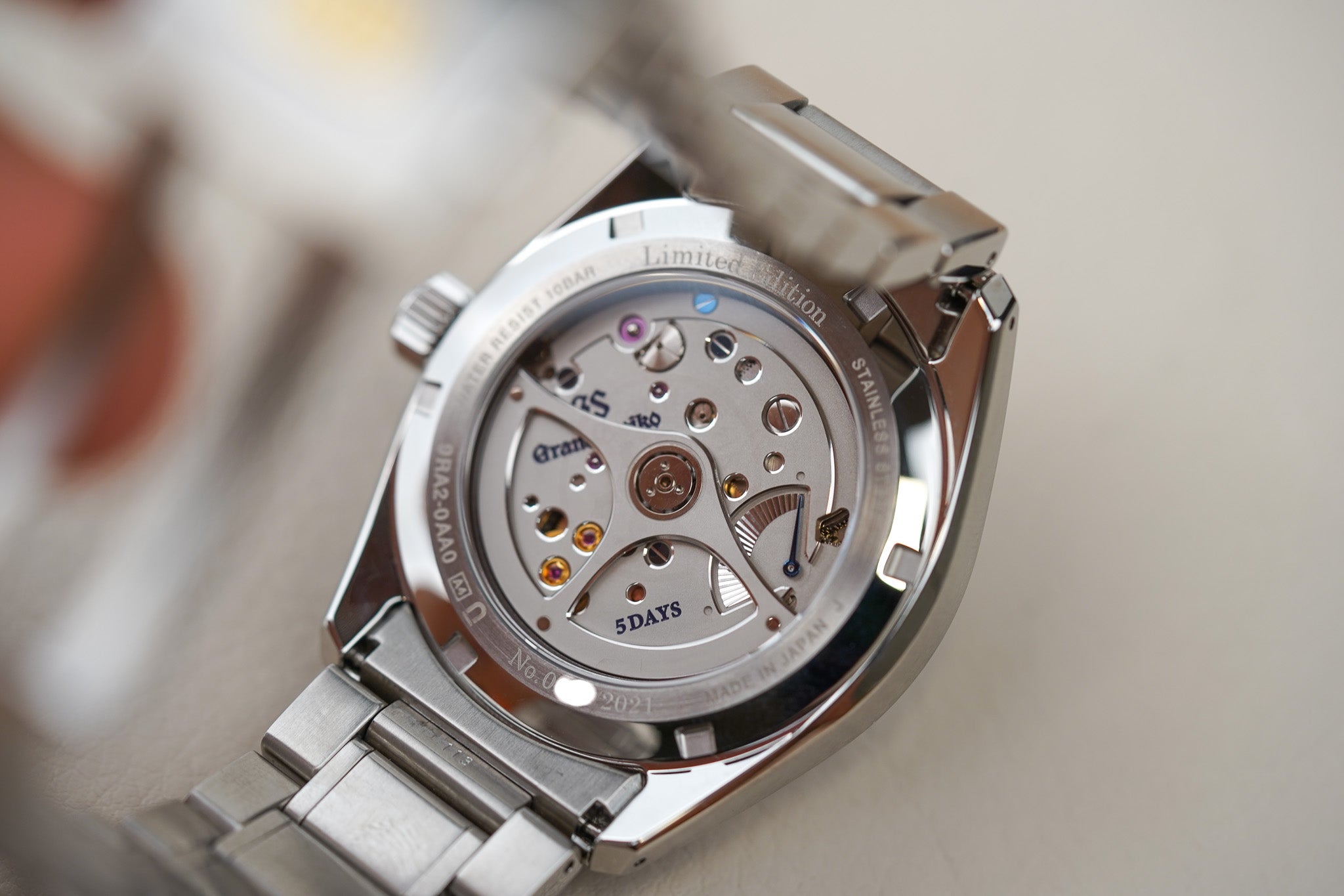 Grand Seiko Evolution 9 SLGA007 'Lake Suwa'