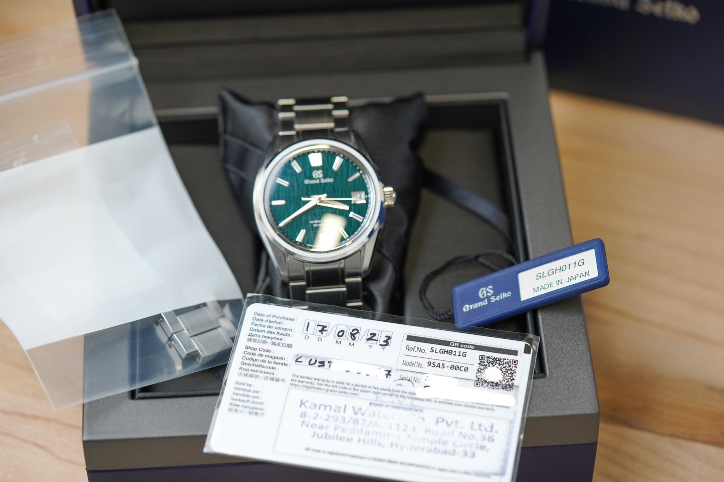 Grand Seiko Evolution 9 SLGH011 "Green Birch"