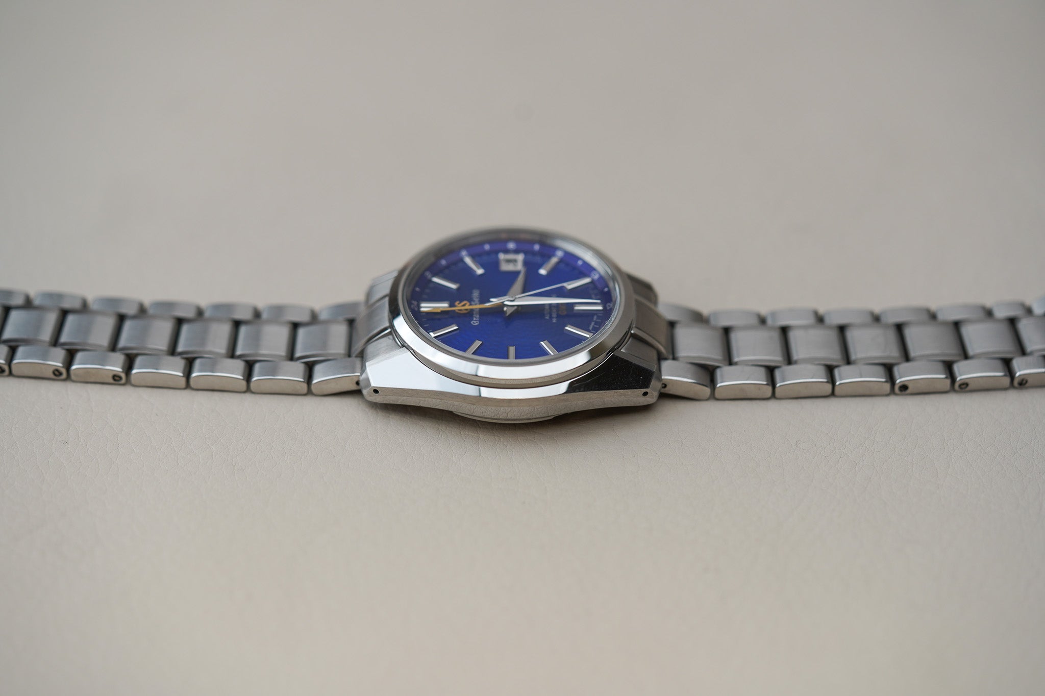 Grand Seiko GMT 'Blue Peacock' SBGJ261 – Belmont Watches
