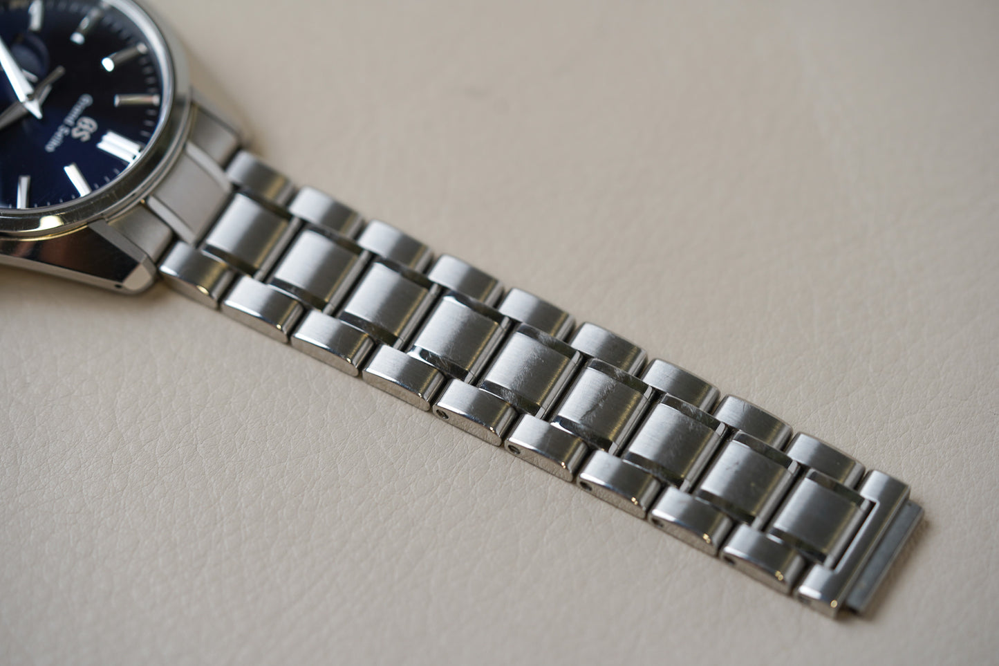 Grand Seiko Heritage Blue Spring Drive SBGA375