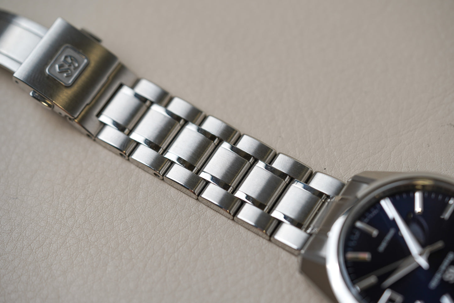 Grand Seiko Heritage Blue Spring Drive SBGA375