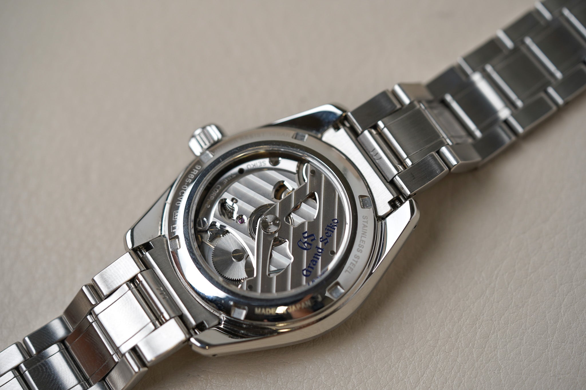 Grand Seiko Heritage Blue Spring Drive SBGA375