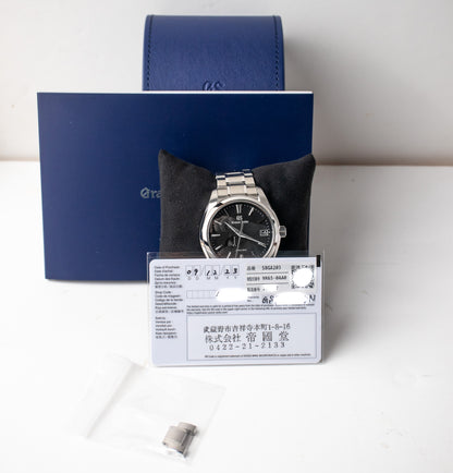 Grand Seiko SBGA203 Charcoal Dial