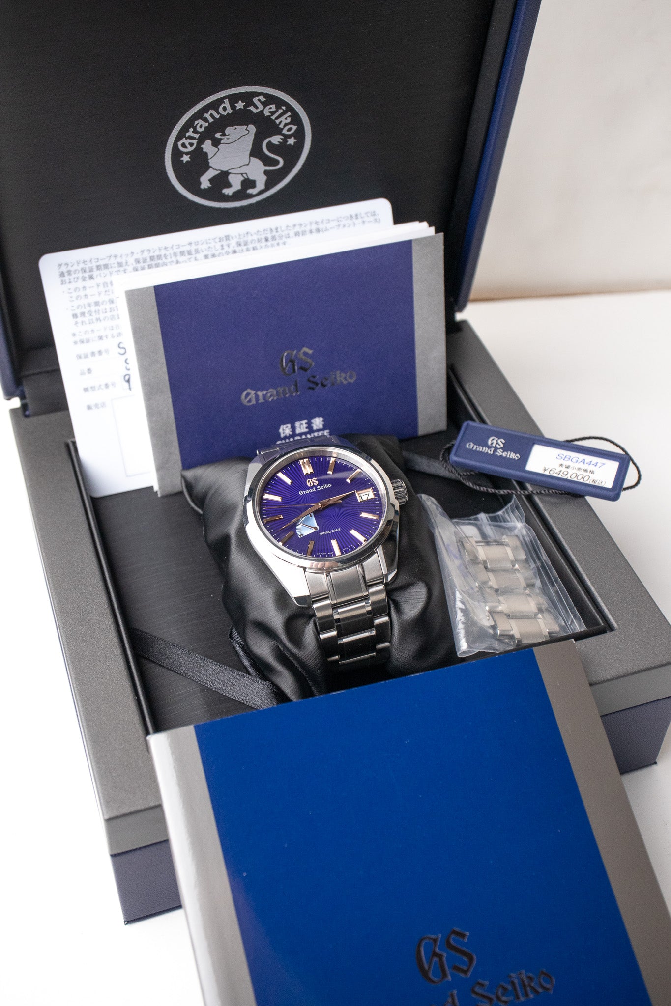 Grand Seiko SBGA447 “Dusk Ginza” – Belmont Watches