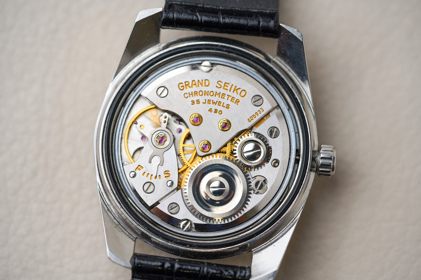 1964 Grand Seiko Self Dater 57GS 43999 'Applied Dial'