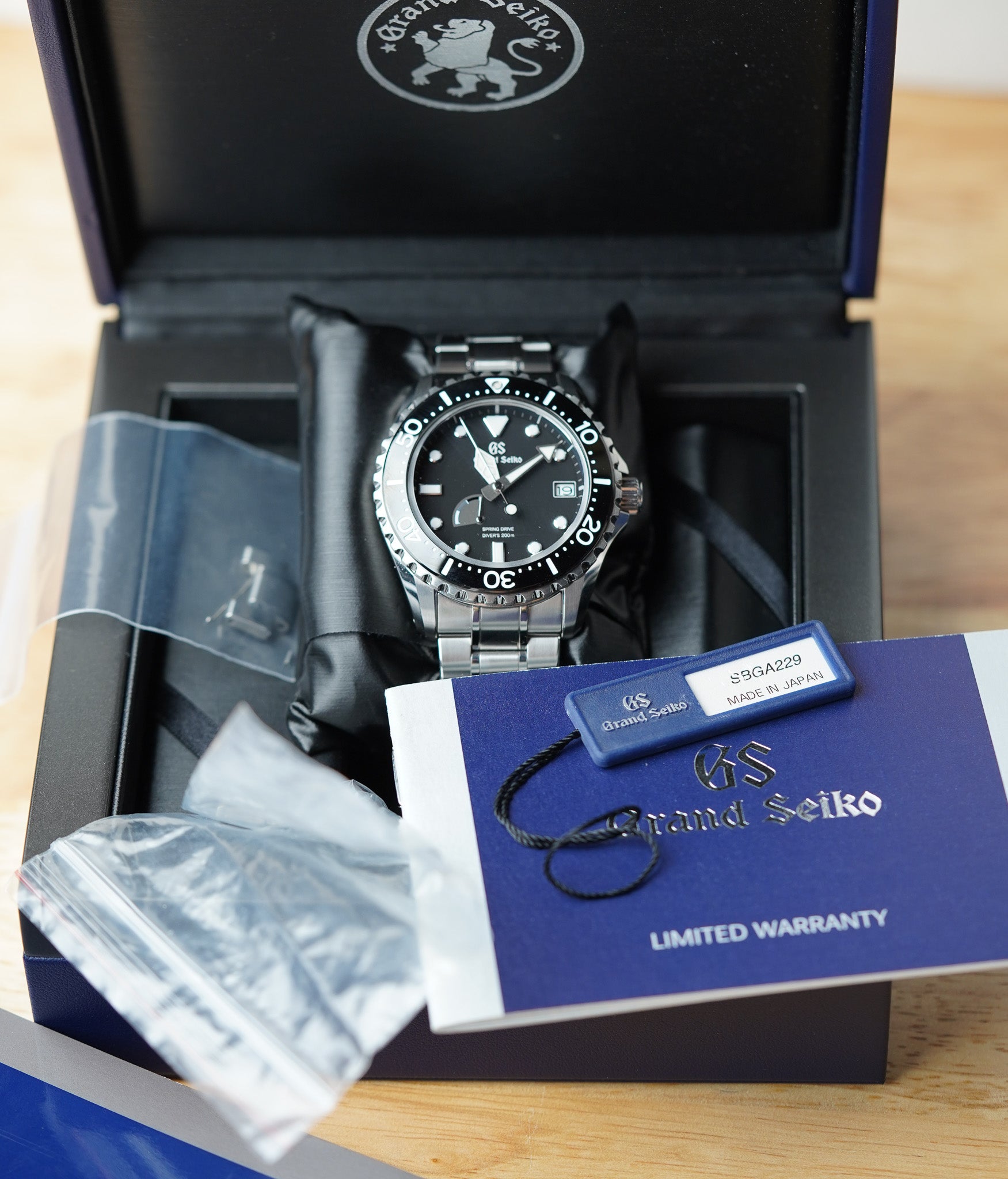 Grand Seiko Sport SBGA229 Belmont Watches
