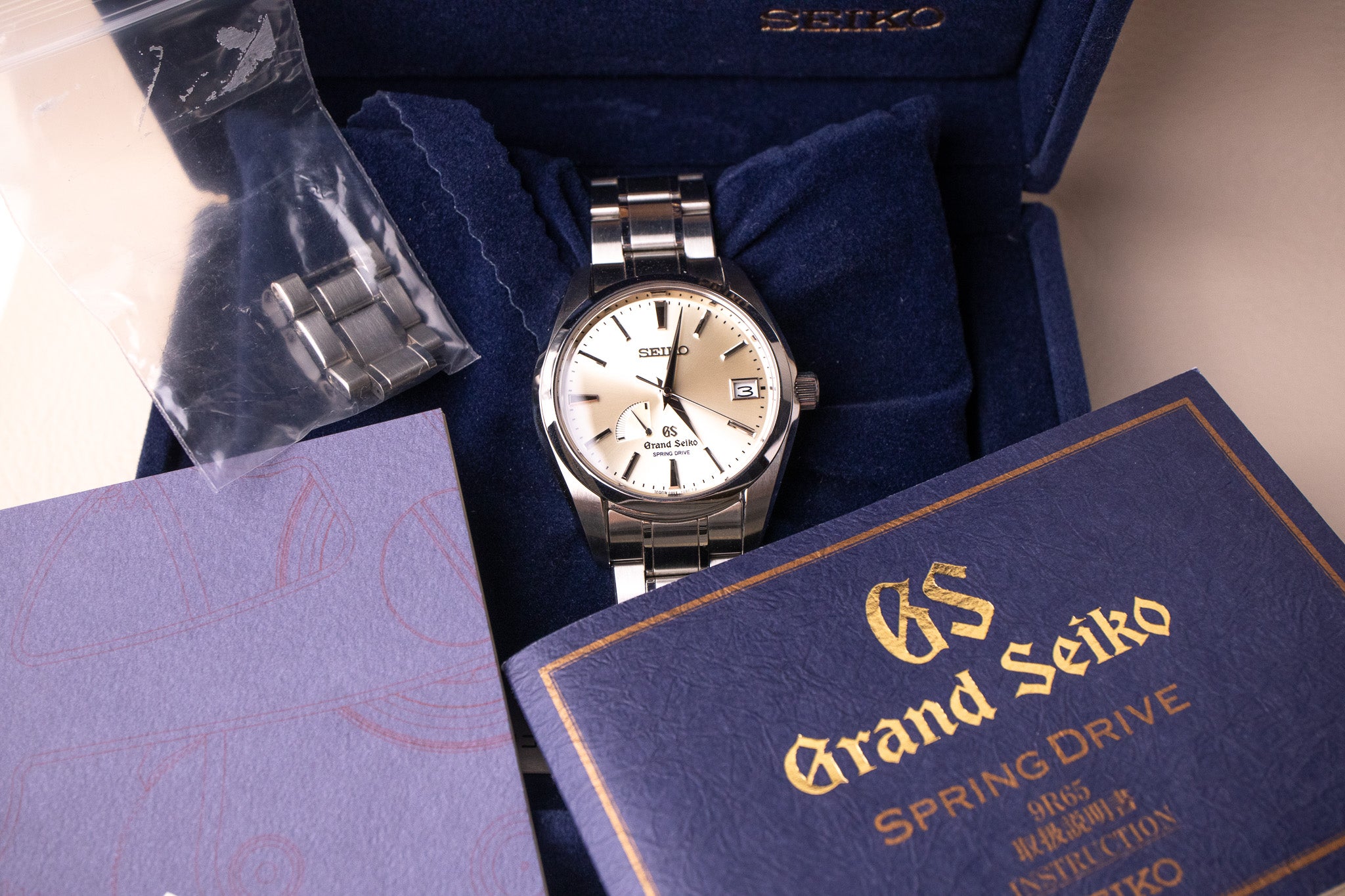 Grand Seiko Spring Drive SBGA001 – Belmont Watches