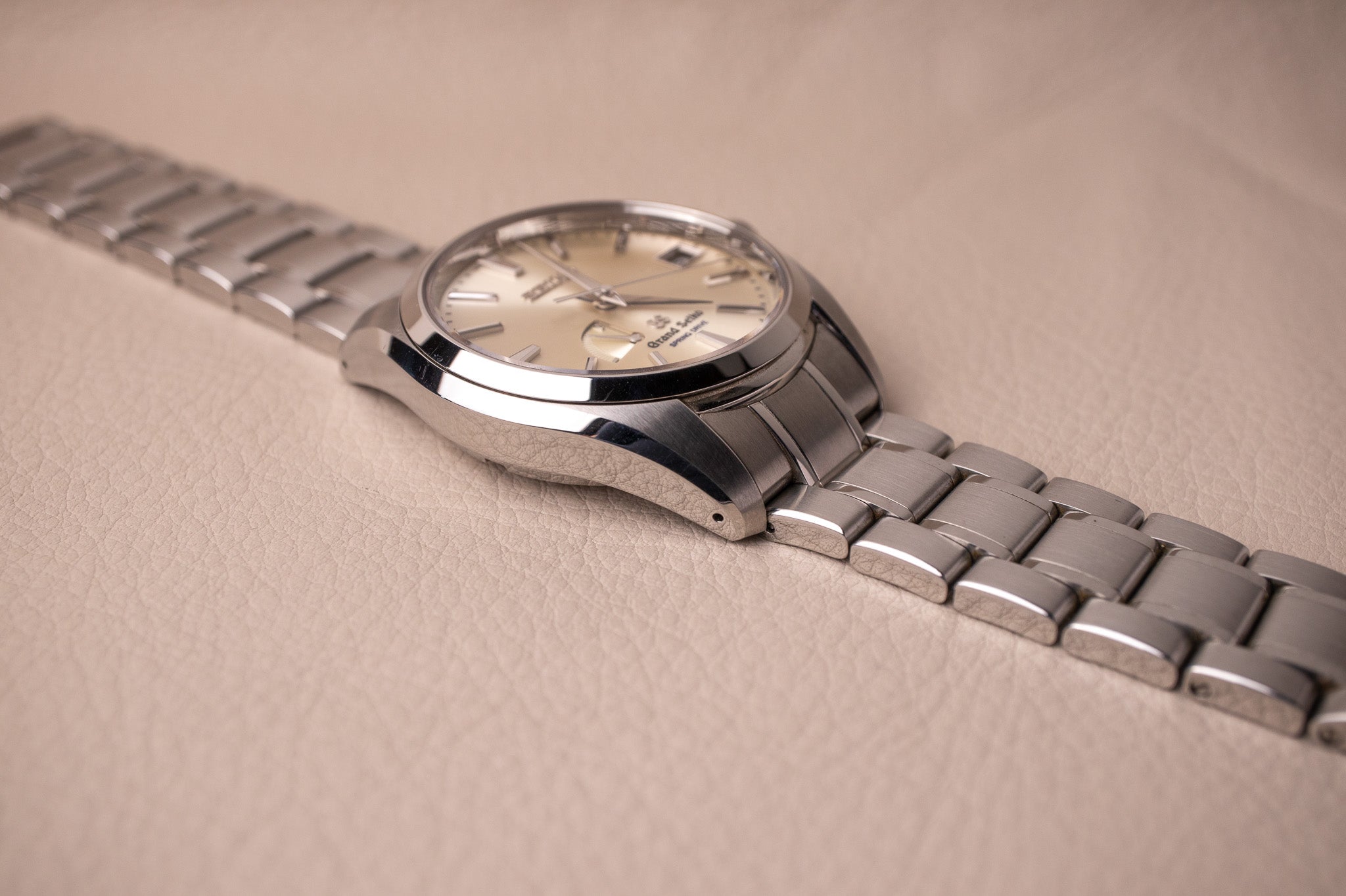 Grand Seiko Spring Drive SBGA001 – Belmont Watches