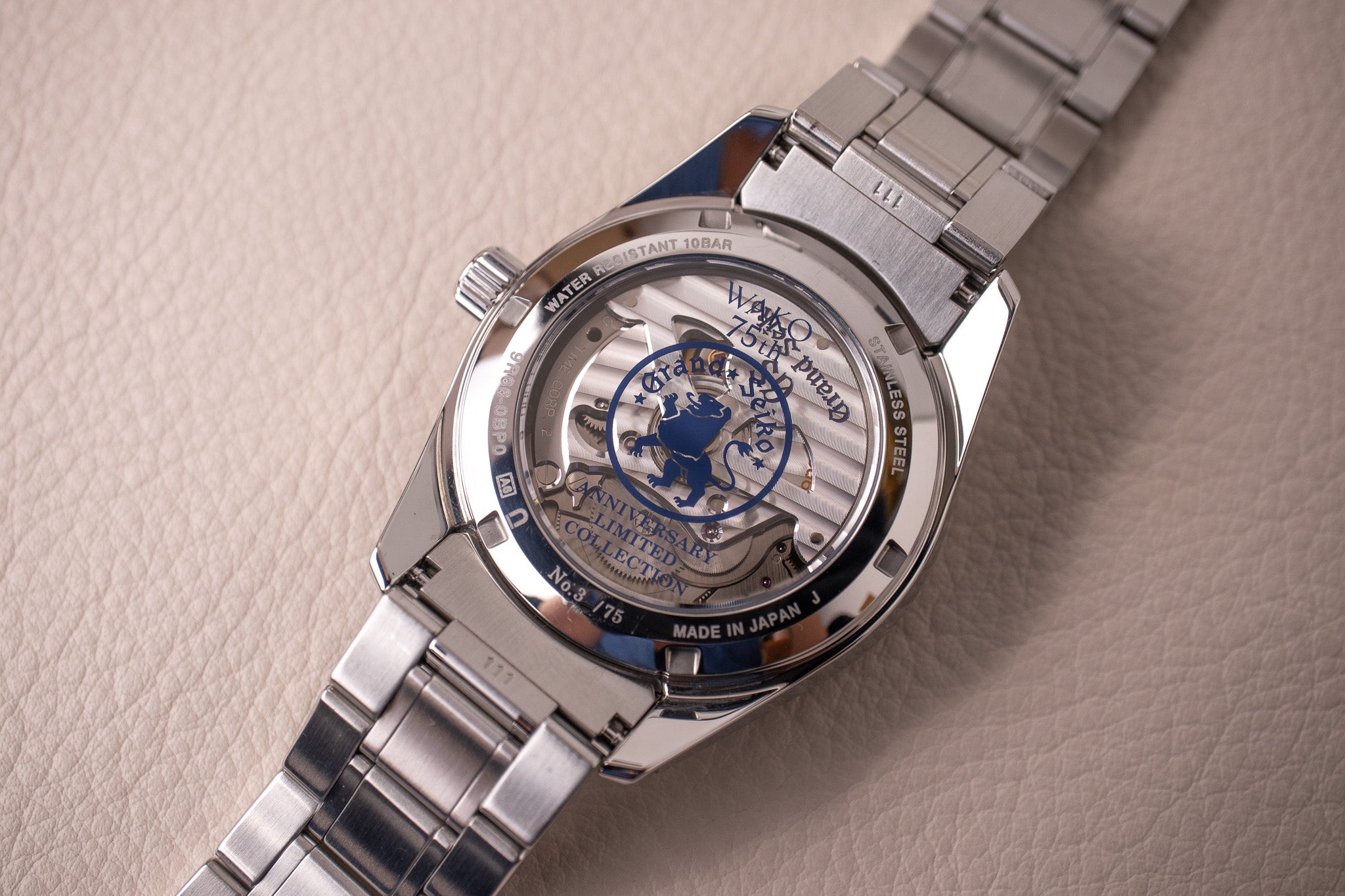 wakoページ Grand Seiko GMT Wako 75TH Anniversary SBGE289 – Belmont Watches