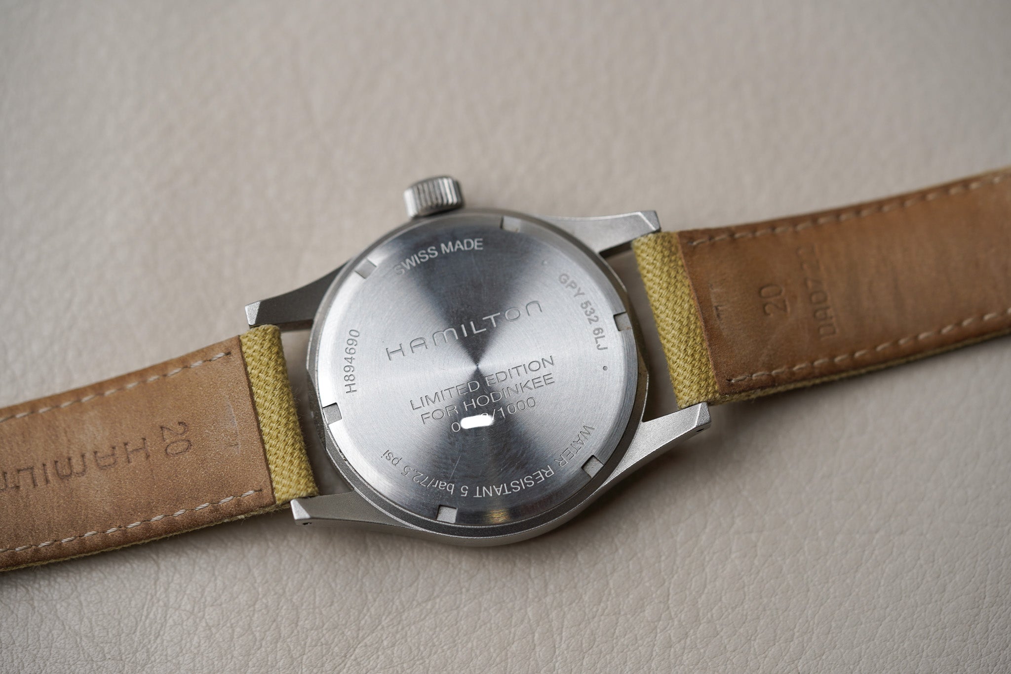 Hamilton X Hodinkee Khaki Limited Edition Set - Field & Pilot Pioneer